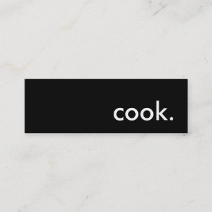 Carte De Visite Mini cuisiner.