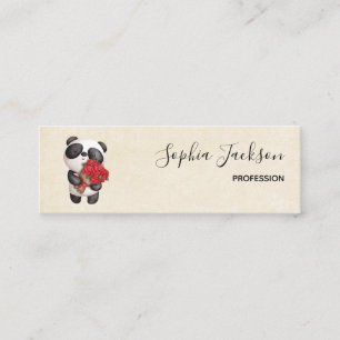 Carte De Visite Mini Cute Panda