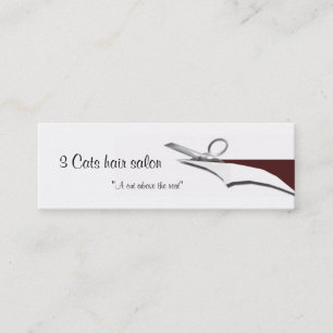 Carte De Visite Mini cutwork