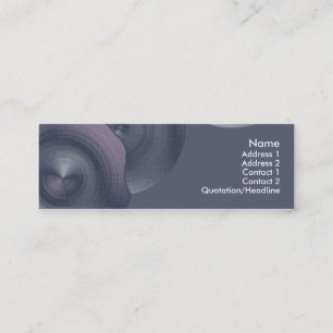 Carte De Visite Mini Cymbalisme II