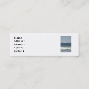Carte De Visite Mini Dans la distance