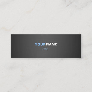 Carte De Visite Mini Deux couleurs