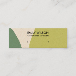 CARTE DE VISITE MINI ÉCRAN D'ÉTUDE D'ART DE L'ÉCOLE D'ART DE LIME ABSTR