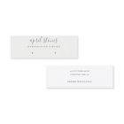 Écran d'oreille noir gris minimal