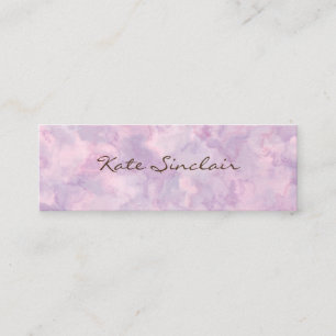 Carte De Visite Mini Élégant minimaliste moderne élégant Mini