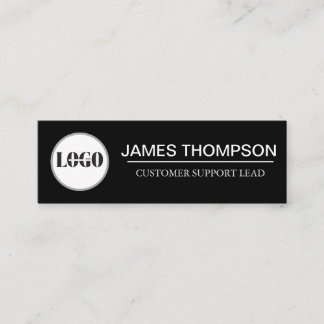 Carte De Visite Mini Équipement de logo personnalisé pour l'employé de