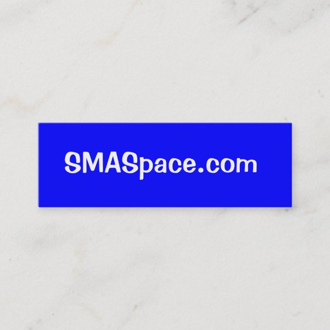 Carte De Visite Mini Êtes-vous reliés ? (Devant)