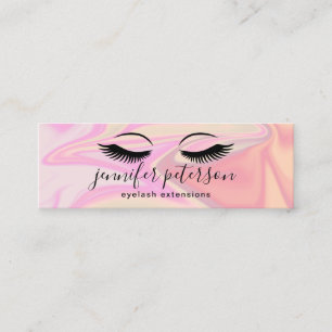 Carte De Visite Mini Extensions holographiques modernes et élégantes