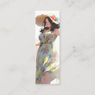 Carte De Visite Mini Femme Anime Plus Taille