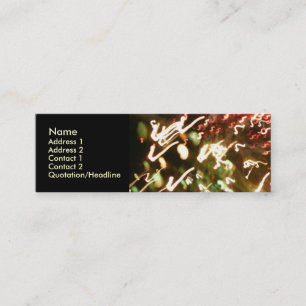 Carte De Visite Mini Fiber Optique Fun