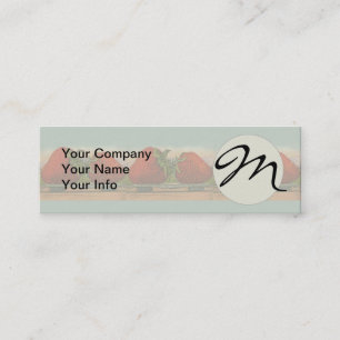 Carte De Visite Mini Fraises Giant Fruit Antique Fruit Amusant