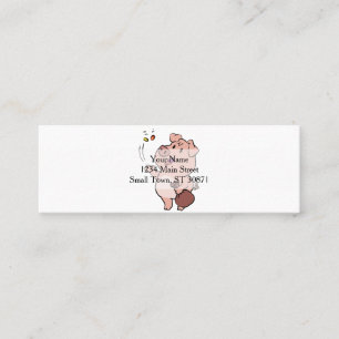 Carte De Visite Mini Gouttes amusantes mangeant des bonbons  choisir la