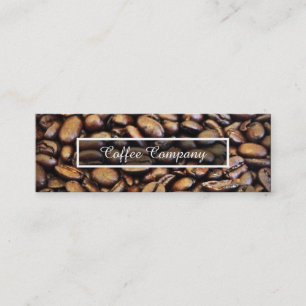Carte De Visite Mini grains de café