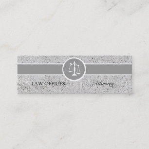 Carte De Visite Mini Grandes échelles de justice de mandataire d'impac