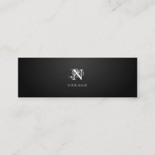Carte De Visite Mini Graphite Nouveau Small
