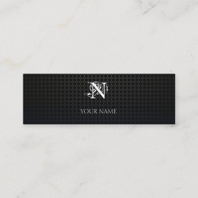 Carte De Visite Mini Grille (Devant)
