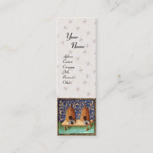 CARTE DE VISITE MINI HONEY BEE, MAINTIEN DE L'OEUVRE, APIARISTE DE L'OE