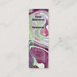 Carte De Visite Mini Impression artistique Abstraite par Alexandra Cook