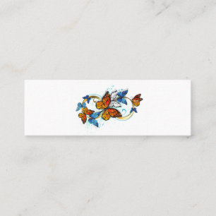 Carte De Visite Mini Infinité de papillons monarques