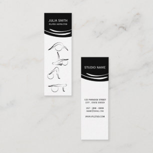 Carte De Visite Mini Instructeur Pilates