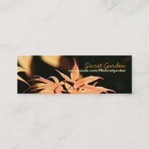 Carte De Visite Mini Japonais Maples 7 Floral Photography