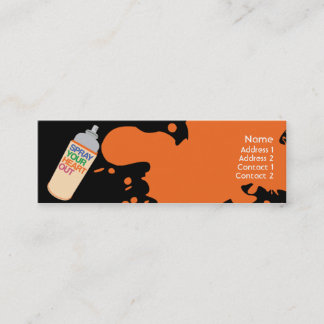 Carte De Visite Mini Jet - maigre