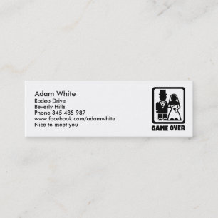 Carte De Visite Mini Jeu plus de