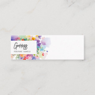 Carte De Visite Mini Joli Tester Floral De Parfum