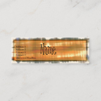 Carte De Visite Mini karo