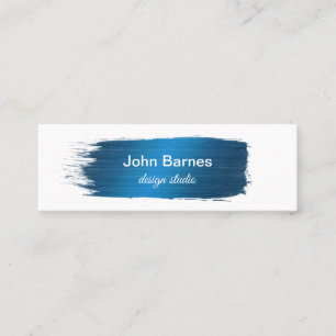 Carte De Visite Mini La brosse frotte la texture. Texte