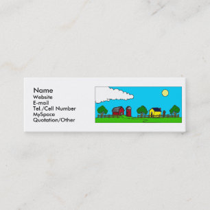 Carte De Visite Mini La ferme