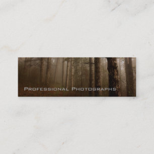 Carte De Visite Mini La forêt