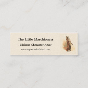 Carte De Visite Mini La petite marquise de l'Old Curiosity Shop