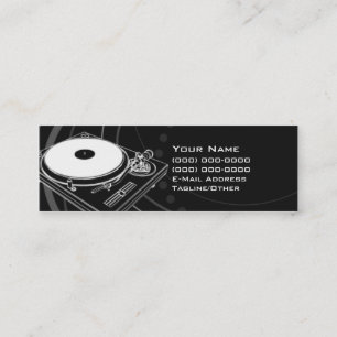 CARTE DE VISITE MINI LE DJ