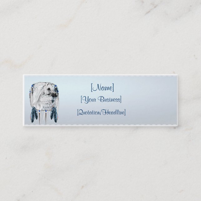 Carte De Visite Mini Léopard Appy et voiture de profil d'affaires de (Devant)