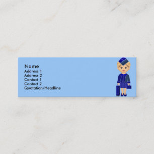Carte De Visite Mini littleairhostess2,