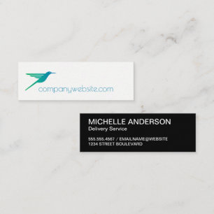 Carte De Visite Mini Logo colibri