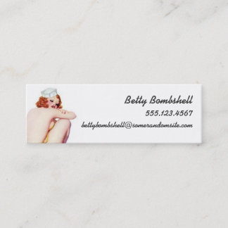 Carte De Visite Mini Mal nécessaire