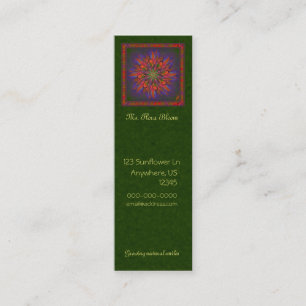 Carte De Visite Mini Mandala de la vie
