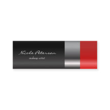 Maquillage rouge de rouge à lèvres