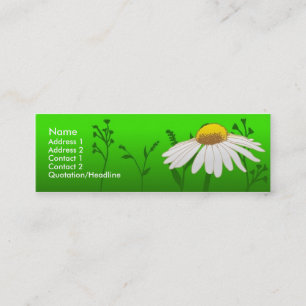 Carte De Visite Mini Marguerite