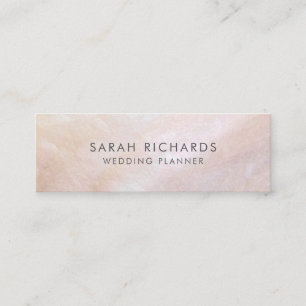 Carte De Visite Mini Mère rose pâle de Pearl Shell