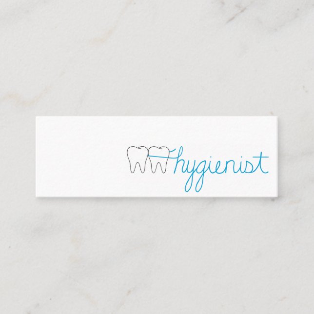 Carte De Visite Mini Mini-Carte de visite d'Hygiène (Devant)