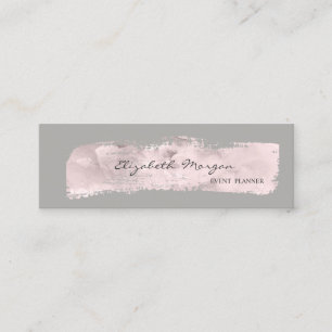 Carte De Visite Mini Moderne Élégant Design Simple, Peinture Stroke