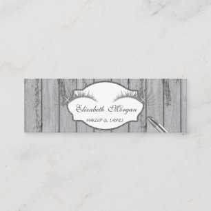 Carte De Visite Mini Moderne Proffesional, Lashes, Levons, Lavage, Text