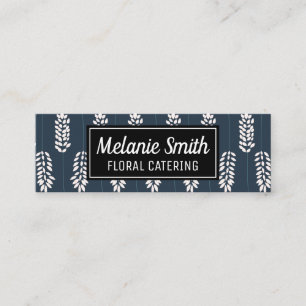 Carte De Visite Mini Motif botanique