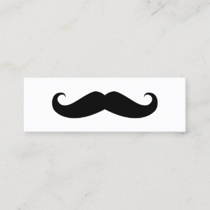 Carte De Visite Mini Moustache