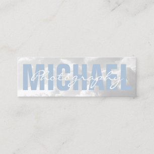 Carte De Visite Mini Nuages Photographie