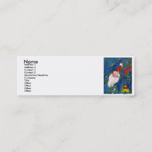 CARTE DE VISITE MINI NUIT DE NOËL / SANTA CLAUS