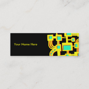 Carte De Visite Mini Ordinateur Alien